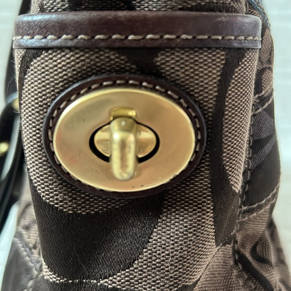 Coach Mosaic Gallery Signature CC Patchwork Shoulder Tote Bag - Picture 7 of 13